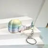 Múltiples Colgantes de Llavero de Animales Realistas Impresos en 3D, Figuras Modelo Articuladas Móviles de Oso y Zorro