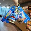 Llavero de Muñeco Stitch Estrella de Dibujos Animados Colgante de Bolso Muñeca Decorativa Ins Lindo Regalo para Pareja Adorno Colgante
