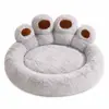 Cama para Pet Patinha de Urso, Pelo Longo, Cama Extra Grande para Gatos, Cama Quente de Inverno para Cachorros, Espessa, Adequada para Todas as Estações, Cama Fofa para Dormir para Cães Grandes