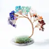 Árvore da Vida de Cristal Colorida Decorações Cascalho de Cristal Árvore da Prosperidade Enfeites de Mesa Presentes Criativos