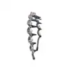 Diadema de Cristal Hecha a Mano de Lujo Ligero Estilo Coreano con Tacto Premium, Peine con Dientes para Controlar el Cabello Suelto, Accesorio para el Cabello para Mujeres