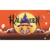 Halloween Transfronterizo Fiesta Temática de Halloween Diseño de Fiesta Escena Festiva Tela de Decoración de Pared Personalización