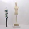 Maniquí de Tienda de Ropa Exhibición de Ventana Maniquí Femenino de Medio Cuerpo Accesorios Maniquí de Enseñanza Modelo de Exhibición para Ropa Femenina Busto Pequeño