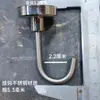 Gancho Magnético para Puerta de Cocina Colgador Trasero para Llaves Ventosa Sin Taladro Hierro Neodimio Gancho Magnético de Ventosa Lateral para Refrigerador