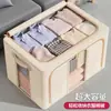 Caixa Organizadora de Roupas para Casa Tecido para Roupas Colchas Grande Capacidade Caixa Cem Tesouros Tecido com Janela Visível Atacado