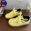 Zapatos Deportivos Dexun para Mujer Verano 2026 Nuevos Versátiles de Malla Ligeros Zapatos Otoño Suela Gruesa Casual Zapatos Blancos de Plataforma