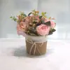 140 plantas em vaso de simulação ornamentos de mesa adereços de fotografia flores artificiais para casa quarto sala de estar mesa de jantar pêndulo de flores