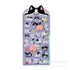 Conejo de Espuma Dibujo Animado 3D, Pata de Gato Trasero, Alivio del Estrés, Juguete para Apretar, Decoración de Diario, Pegatinas Infantiles, Venta al por Mayor