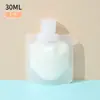Bolsas de recarga para viaje, bolsas desechables portátiles para loción cosmética y champú, botellas de recarga para artículos de tocador de viaje