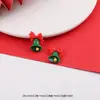 Desenho Animado de Natal Boneco de Neve Homem de Gengibre Resina Patch DIY Feito à Mão Capa de Celular Decoração de Copo d'Água Pequenos Acessórios