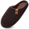 Pantuflas de Algodón con Espuma de Memoria Cómodas de Amazon, Estilo Slip-On, Venta al por Mayor desde el Fabricante, Personalización Transfronteriza, Pantuflas Cálidas para el Hogar