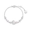 Pulsera de Cobre Blanco Fanjia con Logotipo, Pulsera Ligera de Mariposa para Mujer, Joyería de Flor de Glicina, Pulsera Atractora de Dinero, Regalo de Cumpleaños para Novia
