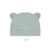 Gorro Fetal Delgado de Primavera y Otoño para Bebé Gorro Fetal para Recién Nacido Gorro de Oreja de una Sola Capa Gorro de Color Sólido para Bebé 0-6 Meses