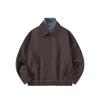 Beijie Marca de Moda Americana para Hombre 2025 Primavera Nueva Chaqueta de Trabajo con Cuello Cosido para Hombre Chaqueta Sencilla para Viajero