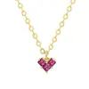 Navidad Nuevo Producto Plata de Ley S925 Alce Corazón Letra Set de Joyería Anillo Pendientes Collar para Mujer Nicho Lujo Ligero