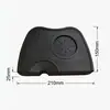 Contenedor de golpes para café en cápsulas, caja de golpes, barril de escoria, almohadilla de silicona para polvo, soporte para polvo de acero inoxidable, suministros para café transfronterizos