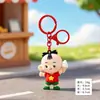 Chaveiro Tutu Orelhas Grandes Desenho Animado Boneca 3D Fofa Chaveiro de Mochila Requintado Figura de Anime Pingente Pequeno