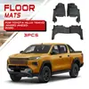 La Personalización Transfronteriza es Adecuada para Tapetes de Piso Moldeados por Inyección para Hilux Travo, Tapetes de Piso TPE de Cobertura Total para Umbral