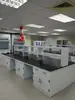 Estante para Reactivos de Laboratorio Estante de Almacenamiento de Laboratorio Aluminio Acero Vidrio Estante para Reactivos de Vidrio Mesa Estante de Almacenamiento de Reactivos para Medicina