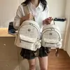 Mochila estilo coreano, versátil, leve, de grande capacidade, adequada para o dia a dia, mochila feminina moderna e elegante, novo modelo casual 2026