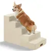 Escaleras para Perros Mascotas a Cama Peldaños Escalera Pequeña para Perros Mayores Rampa Escalera Antideslizante Mesita de Noche Sofá Extraíble y Lavable