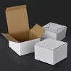Película cuadrada extra dura de 12 cm, empaque impermeable, caja blanca, caja pequeña, caja exprés para comercio electrónico transfronterizo