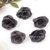 Série Preta Flores Artificiais Materiais DIY Cabeças de Flor Rosa Peônia Flores Artificiais Decoração de Caixa de Flores Amazon Acessórios Florais