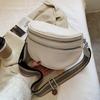 24 Años Nuevo Correa Ancha para Hombro Riñonera Moda Moderna Bolso de Hombro para Mujer Bolso Cruzado Versátil ins Bolso de Pecho Atmosférico