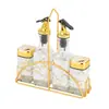 Garrafa de Vidro para Temperos de Cozinha, Pote Selado à Prova de Umidade para Temperos, Caixa de Armazenamento de Sal, Caixa de Temperos, Pote Doméstico, Conjunto de Potes de Sal