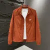 Chaqueta Versátil de Manga Larga con Cuello Alto y Patrón Bordado, Estilo Casual de Moda para el Trabajo y el Trayecto Diario, Estilo Nuevo Juvenil para Primavera y Otoño