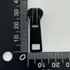 Não. 5 Puxadores de Zíper de Resina, Cabeça de Zíper Preta Eletroforética, Acessório de Fivela de Zíper para Roupas, Zíper de Barraca em Estoque