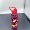 Venta al por mayor de fábrica Taza deportiva de dibujos animados para niños con pajilla, gran capacidad, termo deportivo, asa conveniente, Taza