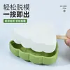 Formas de silicone para sorvete DIY transfronteiriças para uso doméstico, com tampas para evitar a mistura de sabores e para facilitar o desenformar, formas de silicone de grau alimentício