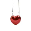 Bolso en Forma de Corazón, Moderno y Compacto, Exquisito Bolso Pequeño con Cadena Estilo Francés, Informal y Versátil, Linda Cartera para Niños
