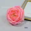 Flor Artificial Rosa Borda de Coca Francesa Rosa Diana Borda Enrolada Rosa Flor de Rosa Não Tecida Parede de Flores de Casamento Arranjo de Flores