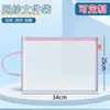 Bolsa de Armazenamento para Estudantes de Camada Única/Dupla, Bolsa de Classificação por Matéria, Bolsa Portátil para Documentos de Conferência, Bolsa de Arquivo de Malha de Nylon Transparente