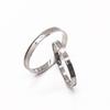 Pulsera con Cierre de Acero de Titanio, Base de Pulsera con Ranura Personalizada Cosida a Mano con Cuero, Moda Europea y Americana, Pulsera Cosida a Mano con Opción de Grabado