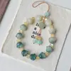 Novo Pingente Garra de Gato Bodhi Xiaoqing Queimado a Carvão Raiz de Bodhi Gato Branco Pulseira Placa Feminina Brincando com Literatura e Contas de Buda Joias