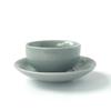 Taza de Té de Horno Hermano Cuenco de Té Cerámico Kung Fu con Textura Agrietada Paquete Individual Taza de Té para el Hogar Base Gruesa Posavasos de Té Cuenco de Té Pequeño