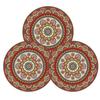 Posavasos mandala transfronterizo color posavasos de barro de diatomeas soporte inferior redondo placa almohadilla anti-planchado almohadilla de aislamiento térmico venta al por mayor