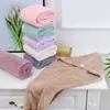 Gorro liso de terciopelo coral para secar el cabello femenino absorbente de secado rápido toalla absorbente para cabello largo pañuelo para la cabeza TikTok网红 mismo estilo gorro de ducha