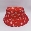 Diseño de Calavera Transfronterizo Estilo Japonés y Coreano Moderno Versátil Sombrero de Sol de Verano Sombrero de Pescador Reversible con Estampado para Mujer