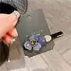 Presilha de cabelo de cristal para penteado de alta qualidade, presilha lateral, nova presilha para franja da Coreia do Sul, presilha bico de pato para mulheres