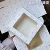 Caixa de Embalagem para Presente de Faixa de Cabelo com Janela Transparente Aro de Cabelo Embalagem de Acessórios de Cabelo Caixa de Armazenamento com Clip de Banana Logo Personalizado