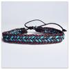 Nuevas Pulseras de Muñeca Casual Estilo Ins para Hombres y Mujeres, Pulseras Tejidas Hechas a Mano, Pulseras Ajustables de Cuerda de Algodón y Lino Encordada al Por Mayor