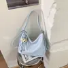 Bolsa Tote Simples de Grande Capacidade Feminina 2026 Primavera Nova de Mão Estilosa Casual Tendência Trabalho Deslocamento Bolsa de Ombro Único