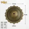 Pastillas de Cobre, Accesorios Decorativos con Mango de Estilo Chino, Herrajes de Cobre para Muebles Antiguos, Perilla de Mango de Cobre Puro con Saliente de Engranaje de Flor de Ciruelo