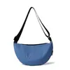 Bolso de Hombro Único de Moda Simple Japonés 2026 Nuevo Versátil Color Sólido Bolso Dumpling Casual Deportivo Patchwork Bolso Cruzado Mujer