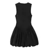 Estilo Europeo y Americano Transfronterizo Z Nueva Moda Elegante Ropa para Mujer al por Mayor Vestido Corto con Efecto Globo 3644152