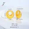 Tienda de oro Puzuo con accesorios de oro DIY, oro trefilado, colgante tuo tuo de oro, collar para mujer de alta gama, cadena para suéter de otoño e invierno